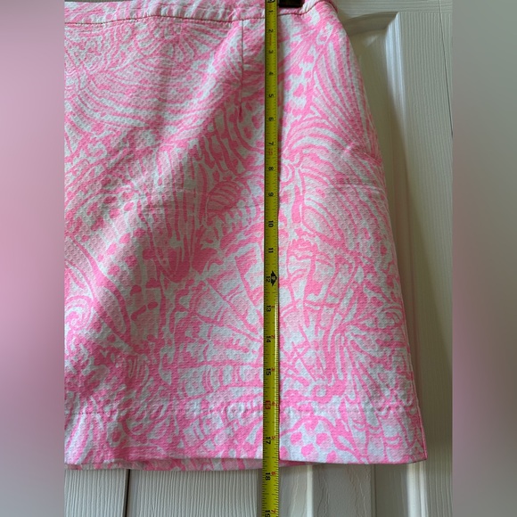 NWT Lilly Pulitzer Adeline Skirt Size 8 Pelican Link- Sea Cups - Picture 6 of 8